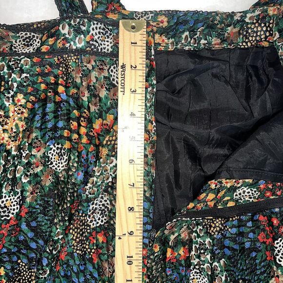 Jody T of California Dress Women’s 8 JT Dress Co Vintage Floral Pleated A-Line - Picture 8 of 8